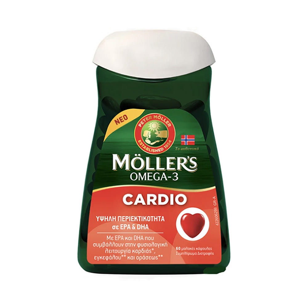 MOLLER'S - Omega 3 Cardio - 60caps